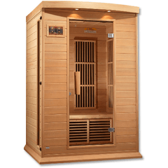 Dynamic Saunas Direct Saunas Maxxus Low EMF FAR Infrared Sauna Canadian Hemlock by Dynamic Saunas Direct 094922962010 MX-K206-01 Maxxus Low EMF FAR Infrared Sauna Canadian Hemlock MX-K206-01