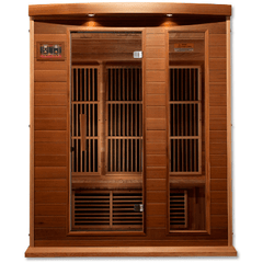 Dynamic Saunas Direct Saunas Maxxus Low EMF FAR Infrared Sauna Canadian Red Cedar by Dynamic Saunas Direct 094922910769 MX-K306-01 CED Maxxus Low EMF FAR Infrared  Canadian Red Cedar  Dynamic Saunas Direct