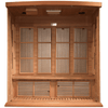 Image of Dynamic Saunas Direct Saunas Maxxus "Montilemar Edition" 4 Person Near Zero EMF FAR Infrared Sauna - Canadian Red Cedar by Dynamic Saunas Direct 019962852169 MX-K406-01-ZF Ced Maxxus "Montilemar Edition" 4 Person Near Zero Dynamic Saunas Direct