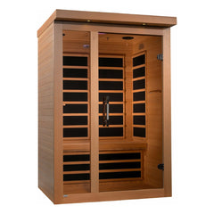 Dynamic Saunas Direct Saunas ***New 2020 Model*** Llumeneres 2 Person Ultra Low EMF FAR Infrared Sauna by Dynamic Saunas Direct 019962849961 DYN-6215-02 New 2020 Model Llumeneres 2 Person Ultra Low EMF FAR Infrared Sauna