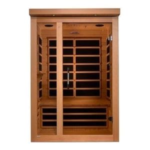 Dynamic Saunas Direct Saunas ***New 2020 Model*** Llumeneres 2 Person Ultra Low EMF FAR Infrared Sauna by Dynamic Saunas Direct 019962849961 DYN-6215-02 New 2020 Model Llumeneres 2 Person Ultra Low EMF FAR Infrared Sauna