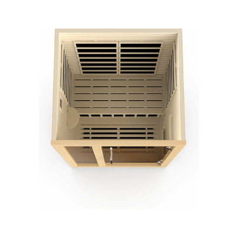 Dynamic Saunas Direct Saunas ***New 2020 Model*** Llumeneres 2 Person Ultra Low EMF FAR Infrared Sauna by Dynamic Saunas Direct 019962849961 DYN-6215-02 New 2020 Model Llumeneres 2 Person Ultra Low EMF FAR Infrared Sauna