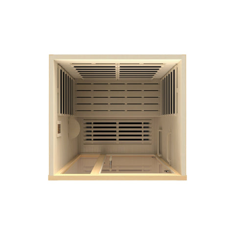 Dynamic Saunas Direct Saunas ***New 2020 Model*** Llumeneres 2 Person Ultra Low EMF FAR Infrared Sauna by Dynamic Saunas Direct 019962849961 DYN-6215-02 New 2020 Model Llumeneres 2 Person Ultra Low EMF FAR Infrared Sauna