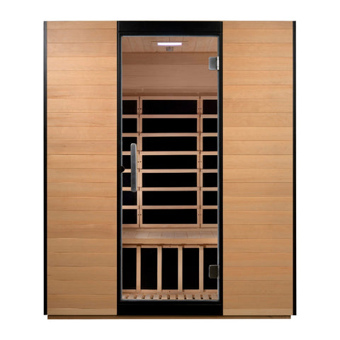 Dynamic Saunas Direct Saunas ***New 2020 Model*** Valencia 3 Person Ultra Low EMF FAR Infrared Sauna by Dynamic Saunas Direct 019962851261 DYN-6326-01 **New 2020 Model** Valencia 3 Person Ultra Low EMF FAR Infrared Sauna