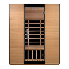 Valencia 3 Person Ultra Low EMF FAR Infrared Sauna by Dynamic Saunas Direct