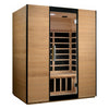 Image of Dynamic Saunas Direct Saunas ***New 2020 Model*** Valencia 3 Person Ultra Low EMF FAR Infrared Sauna by Dynamic Saunas Direct 019962851261 DYN-6326-01 **New 2020 Model** Valencia 3 Person Ultra Low EMF FAR Infrared Sauna