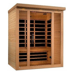 Dynamic Saunas Direct Saunas ***New 2020 Model*** Vila 3 Person Ultra Low EMF FAR Infrared Sauna by Dynamic Saunas Direct '019962850066 DYN-6315-02 ***New 2020 Model*** Vila 3 Person Ultra Low EMF FAR Infrared Sauna