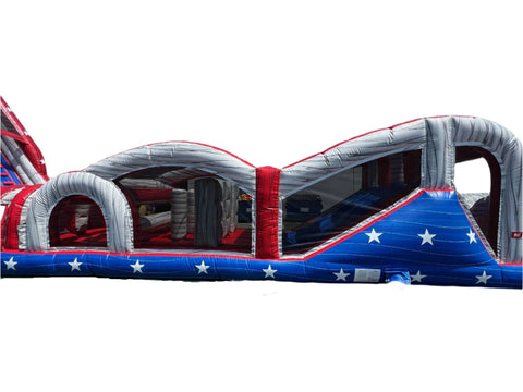 Extreme Rush [Patriotic] Commercial Inflatable Obstacle Course - IG5240-1MP