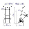 Image of Eagle Bounce Bounce Blowers & Accessories Heavy Duty Dolly by Eagle Bounce A-631-Eagle Bounce