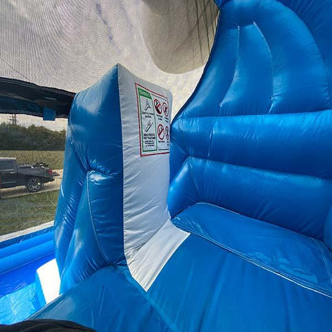 Eagle Bounce Inflatable Bouncers 13'H Ocean Water Slide by Eagle Bounce