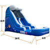 Image of Eagle Bounce Inflatable Bouncers 13'H Ocean Water Slide by Eagle Bounce