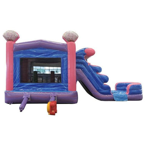 Eagle Bounce Inflatable Bouncers 14'H Mermaid Combo Wet n Dry by Eagle Bounce