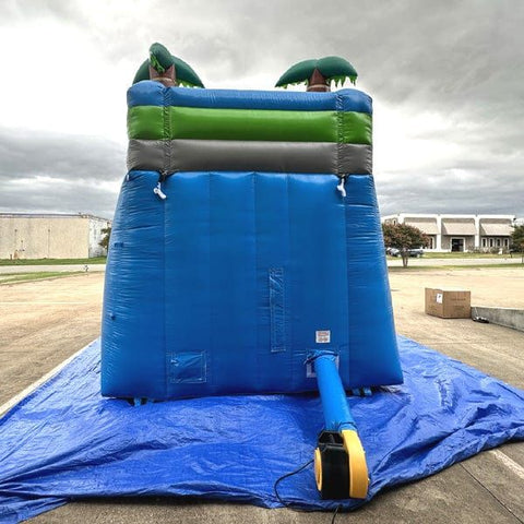 Eagle Bounce Inflatable Bouncers 15'H Palm Tree Water Slide by Eagle Bounce