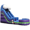 Image of Eagle Bounce Inflatable Bouncers 18'H Purple Slide Wet n Dry by Eagle Bounce