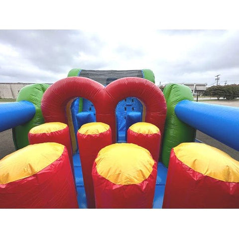 Eagle Bounce Inflatable Bouncers 31'L Obstacle Course Wet n Dry by Eagle Bounce