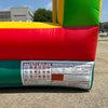 Image of Eagle Bounce Inflatable Bouncers 6'H Single Lane Rainbow Slip n Splash by Eagle Bounce