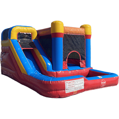 Eagle Bounce Inflatable Bouncers 8'H Red n Blue Combo by Eagle Bounce