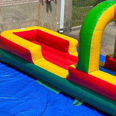 6'H Single Lane Rainbow Slip n Splash by Eagle Bounce