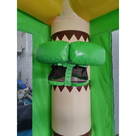 Eagle Bounce Inflatable Bouncers Palm Tree Combo With Pool by Eagle Bounce