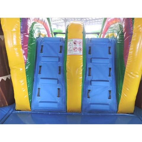 Eagle Bounce Inflatable Bouncers Paradise Combo Wet n Dry by Eagle Bounce