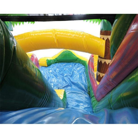 Eagle Bounce Inflatable Bouncers Paradise Combo Wet n Dry by Eagle Bounce