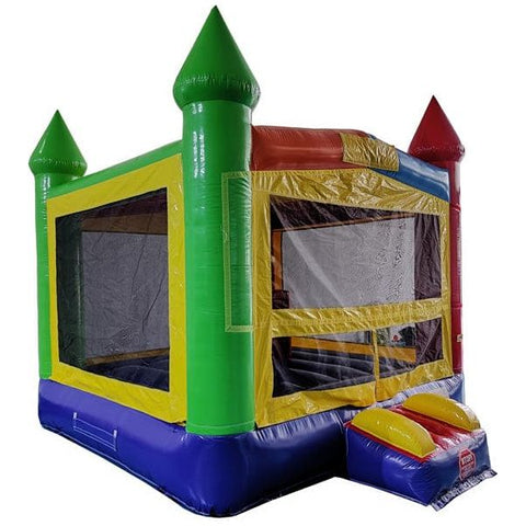 Eagle Bounce Inflatable Bouncers Rainbow Castle Bouncer by Eagle Bounce