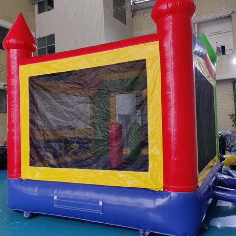 Eagle Bounce Inflatable Bouncers Rainbow Castle Bouncer by Eagle Bounce