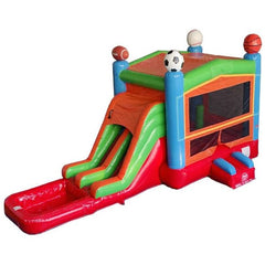 Eagle Bounce Inflatable Bouncers Sports Combo With Pool by Eagle Bounce