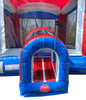 Image of Bald Eagle Double Water Slide Bounce House with Blower