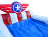 Image of Bald Eagle Double Water Slide Bounce House with Blower