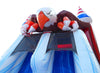 Image of Bald Eagle Double Water Slide Bounce House with Blower