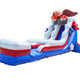 18' Bald Eagle Inflatable Water Slide with Blower