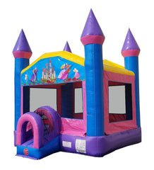 Pink Princess Dream Bounce House with Blower