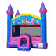 15.5' H Pink & Blue Princess Dream Bounce House with Blower by POGO