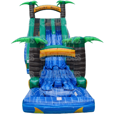 eInflatables Games 24'H Bahama Blast Run N Splash Combo by eInflatables 781880265320 5056 24'H Bahama Blast Run N Splash Combo by eInflatables SKU# 5056