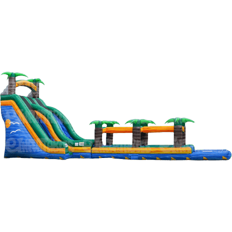 eInflatables Games 24'H Bahama Blast Run N Splash Combo by eInflatables 781880265320 5056 24'H Bahama Blast Run N Splash Combo by eInflatables SKU# 5056