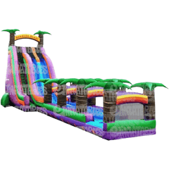 eInflatables Games 27'H Bermuda Blast Run N Slide Combo by eInflatables 781880264170 969 27'H Bermuda Blast Run N Slide Combo by eInflatables SKU# 969