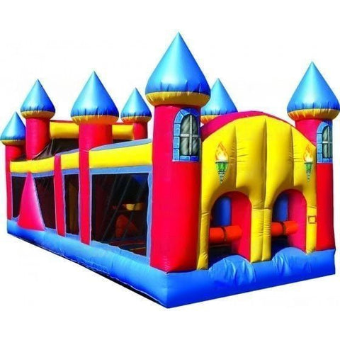 eInflatables Inflatable Bouncers 10'H Inflatable 30 Obstacle Course 2 Backyard Course by eInflatables 781880287681 417