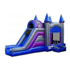 eInflatables Inflatable Bouncers 14' H Single Lane Bounce N Dip Dry Combo by eInflatables 781880287995 5039zz 14' H Single Lane Bounce N Dip Dry Combo by eInflatables SKU#5039zz