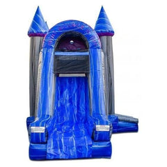 14' H Single Lane Bounce N Dip Dry Combo by eInflatables