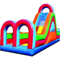 eInflatables Inflatable Bouncers 15'H Inflatable Obstacle Course Mini Turbo Rush Section B by eInflatables 781880287803 420 15'H Inflatable Obstacle Course Mini Turbo Rush Section B eInflatables