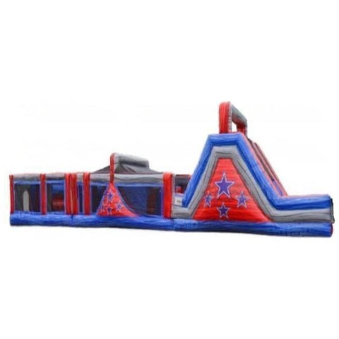 eInflatables Inflatable Bouncers 16'H Mega Infusion Obstacle 1-2-3 by eInflatables 17'H All Marble Dash N Splash by eInflatables SKU# 5202