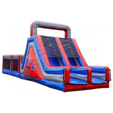 eInflatables Inflatable Bouncers 16'H Mega Infusion Obstacle 1 and 3 by eInflatables 5238