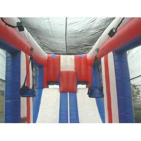 eInflatables Inflatable Bouncers 16'H Mini Zip Line by eInflatables 781880287414 952 16'H Mini Zip Line by eInflatables SKU#952  