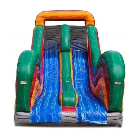 eInflatables Inflatable Bouncers 16'H Section 5 Extreme Rush Obstacle Course by eInflatables 781880287896 5085 16'H Section5 Extreme Rush Obstacle Course by eInflatables SKU#5085  	