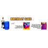 Image of eInflatables Inflatable Bouncers 17'H 4 In 1 Inflatable Birthday Cake Combo by eInflatables 781880284567 146 17'H 4 In 1 Inflatable Birthday Cake Combo by eInflatables SKU#146 