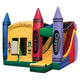 17'H 4 in 1 Inflatable Crayon Playland Combo by eInflatables