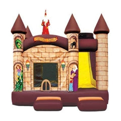 eInflatables Inflatable Bouncers 17'H 5 In 1 Wizards Castle Inflatable Combo by eInflatables 781880284734 577 17'H 5 In 1 Wizards Castle Inflatable Combo by eInflatables SKU#577 