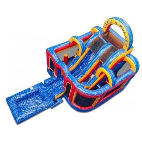 eInflatables Inflatable Bouncers 17'H All Marble Dash N Splash by eInflatables 17'H All Marble Dash Dry Only by eInflatables SKU# 5202zz