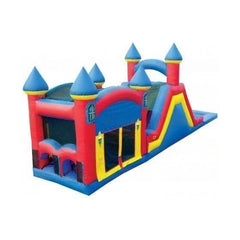 17'H Triple Play Wet / Dry Obstacle 3 Piece w/ Pool by eInflatables